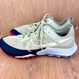 Nike Air Zoom Terra Kiger 8 Olive Aura Green Citron DH0649-300 sz 14 Men's Trail